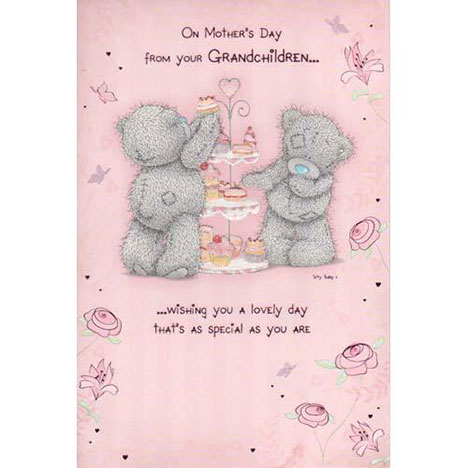 From Your Grandchildren Me to You Bear Mothers Day Card £2.40